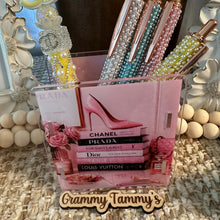 Load image into Gallery viewer, DESIGNER BOOKS - Acrylic Pen/Pencil/Brush Holder