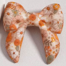 Load image into Gallery viewer, 3D Cartoon Printed Bow Silicone Focal Beads 40*40mm - 15 Different Prints
