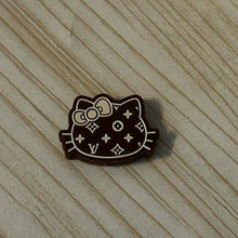 Load image into Gallery viewer, Love Kitty Brown - Silicone Focal Bead