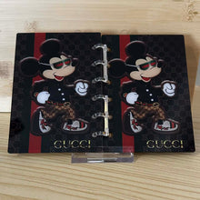 Load image into Gallery viewer, Designer Notebook - Cool Guy Mouse GiGi