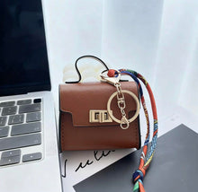 Load image into Gallery viewer, Mini Purse Keychain - Assorted Colors Available