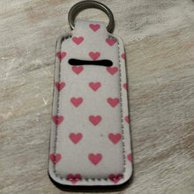 Load image into Gallery viewer, Sublimation Printed Chapstick Holder Keychain - Never Lose Your Chapstick Again