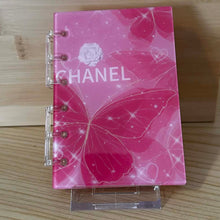 Load image into Gallery viewer, Designer Notebook - Pink Butterfly CiCi