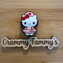 Load image into Gallery viewer, Kitty Nurse Silicone Focal Bead