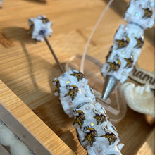 Load image into Gallery viewer, Football Crystal Pen - Vikings