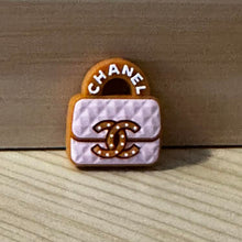 Load image into Gallery viewer, CiCi Pink Purse Silicone Focal Bead