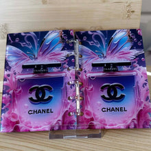 Load image into Gallery viewer, Designer Notebook - CiCi Butterfly Perfume