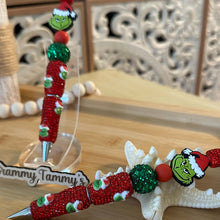 Load image into Gallery viewer, Green Man - Ready Made Pen - Green Bead
