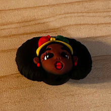 Load image into Gallery viewer, Woman - Silicone Focal Bead