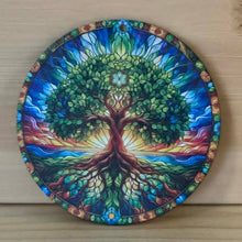 Load image into Gallery viewer, Acrylic Suncatcher/Ornament with Hanger - Small - Tree of Life