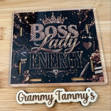 Load image into Gallery viewer, Boss Lady Energy - Acrylic Pen/Pencil/Brush Holder