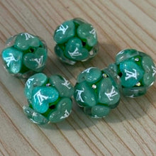 Load image into Gallery viewer, Love 20mm Fancy Heart Acrylic Beads - 5 Count