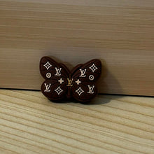 Load image into Gallery viewer, Love Brown Butterfly - Silicone Focal Bead