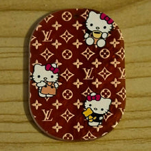 Load image into Gallery viewer, Embossed Acrylic Charm - Double Sided - Love Kitty