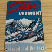 Load image into Gallery viewer, Creative Tin Sign - Small - Stowe Vermont