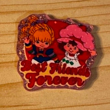 Load image into Gallery viewer, Best Friends Forever - Pink Glittery Flatback