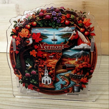 Load image into Gallery viewer, Acrylic Pen/Pencil/Brush Holder - Vermont Round