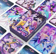 Load image into Gallery viewer, 92pc Anime Movie K-POP Demon Hunters Double Sided Color Printing Card Anime Peripheral Collection Card Collecting Cards