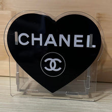 Load image into Gallery viewer, ACRYLIC PEN/PENCIL/MAKE UP BRUSHES HOLDER - CiCi Black Heart