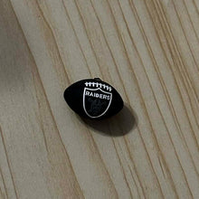 Load image into Gallery viewer, 3D Raiders Football Silicone Focal Bead