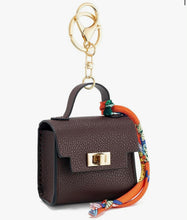 Load image into Gallery viewer, Mini Purse Keychain - Assorted Colors Available