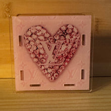 Load image into Gallery viewer, Acrylic Pen/Pencil/Brush Holder - Love Pink Heart