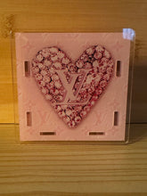 Load image into Gallery viewer, Acrylic Pen/Pencil/Brush Holder - Love Pink Heart