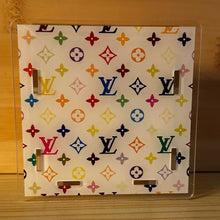 Load image into Gallery viewer, Love White MultiColor - Acrylic Pen/Pencil Holder