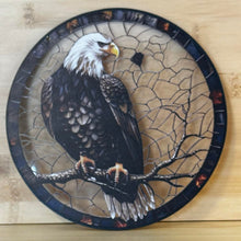 Load image into Gallery viewer, Acrylic Suncatcher with Chain - Large - Eagle on Branch