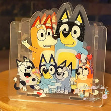 Load image into Gallery viewer, Acrylic Pen/Pencil/Brush Holder - Ready to Ship - Bluey Acrylic Pen/Pencil/Brush Holder