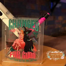 Load image into Gallery viewer, PREORDER Acrylic Pen/Pencil/Brush Holder - CHANGED FOR GOOD PREORDER