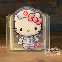 Load image into Gallery viewer, Acrylic Pen/Pencil/Brush Holder - Kitty Nurse Pen holder
