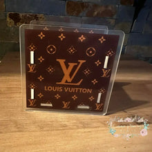 Load image into Gallery viewer, Acrylic Pen/Pencil/Brush Holder - Love Brown Pen holder