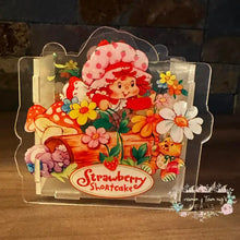 Load image into Gallery viewer, Acrylic Pen/Pencil/Brush Holder - Strawberry Shortcake Pen holder