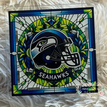 Load image into Gallery viewer, ACRYLIC PEN/PENCIL/MAKE UP BRUSHES HOLDER - Seahawks Acrylic Pen/Pencil/Brush Holder