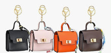 Load image into Gallery viewer, Mini Purse Keychain - Assorted Colors Available