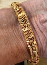 Load image into Gallery viewer, Handmade Gold Plated Indian Bangles