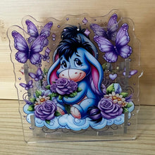 Load image into Gallery viewer, Acrylic Pen/Pencil/Brush Holder - Donkey Purple
