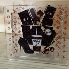 Load image into Gallery viewer, Acrylic Pen/Pencil/Brush Holder - Love Brown Accessories