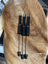 Load image into Gallery viewer, Black Beadable Pens