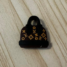 Load image into Gallery viewer, Love Brown & Black Purse - Newest Style - Silicone Focal Bead