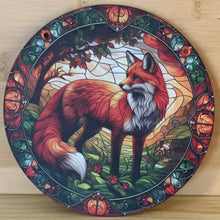Load image into Gallery viewer, Acrylic Suncatcher with Chain - Medium - Colorful Fox