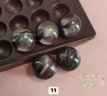 Load image into Gallery viewer, Cat Eye16mm Round Acrylic Beads - Assorted Colors Available 16mm Cats Eye