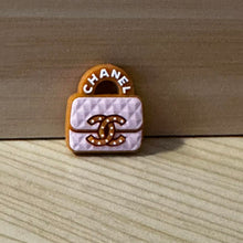 Load image into Gallery viewer, CiCi Pink Purse Silicone Focal Bead