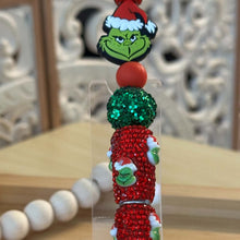 Load image into Gallery viewer, Green Man - Ready Made Pen - Green Bead