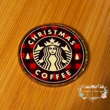 Load image into Gallery viewer, Christmas Coffee - Gold Glitter Flatback Glitter Flatback