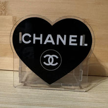Load image into Gallery viewer, ACRYLIC PEN/PENCIL/MAKE UP BRUSHES HOLDER - CiCi Black Heart