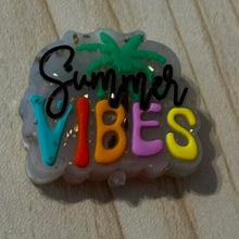 Load image into Gallery viewer, Summer Vibes Silicone Focal Bead