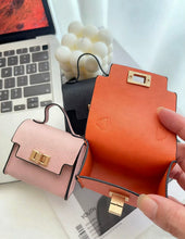Load image into Gallery viewer, Mini Purse Keychain - Assorted Colors Available