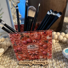 Load image into Gallery viewer, Co@ch Pearls & Cherries - Acrylic Pen/Pencil Holder